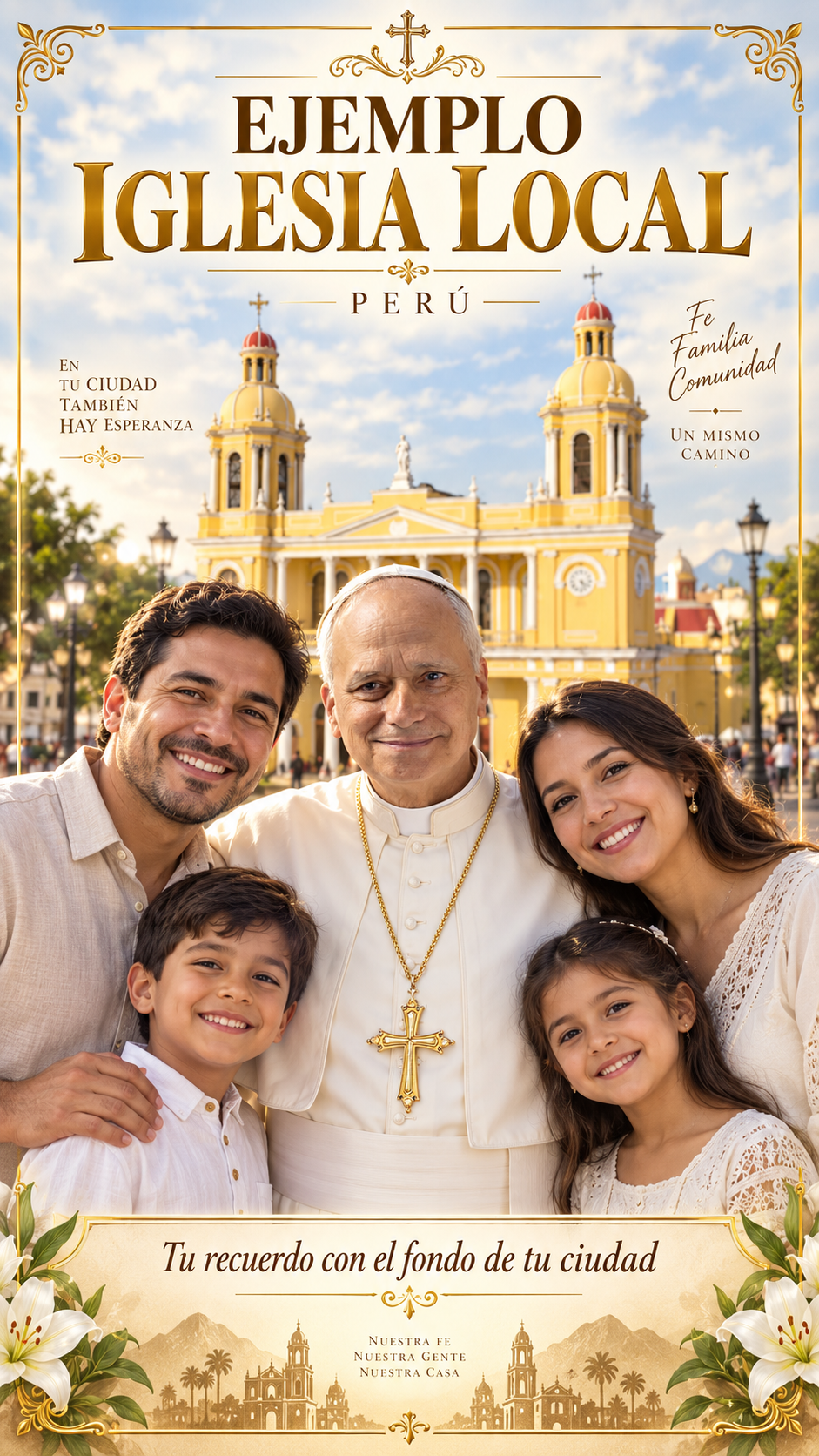 Fondo iglesia local